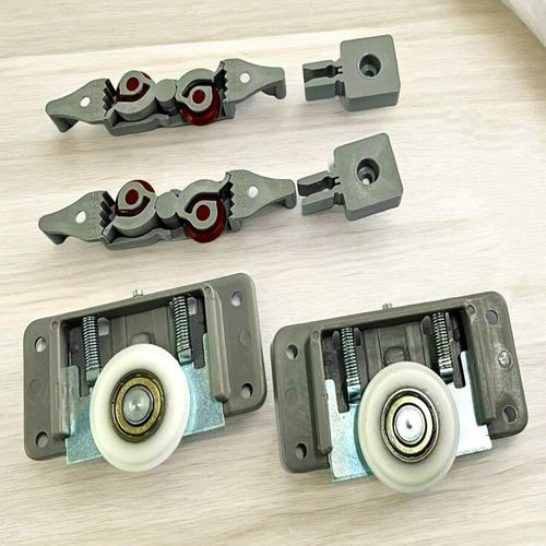 KIT CORRER 1PAR EMBUTIR PF PLUS KIT COM MOLA 60KG - PERFIL FERRAGENS