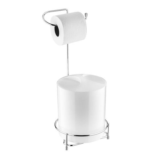 SUPORTE PARA PAPEL HIGIÊNICO MÔNACO COM LIXEIRA - SCHMITTC